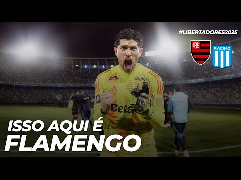 ISSO AQUI É FLAMENGO |  RACING 0 x 0 FLAMENGO | SEMIFINAL DA LIBERTADORES 2025