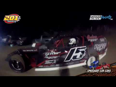 #15Jr Cooper Taylor - Sport Mod -  201 Speedway 8-16-25 In-Car-Camera - dirt track racing video image