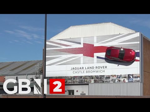WATCH: Live shot of Jaguar Land Rover's production site at Castle Bromwich
