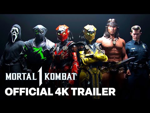 Mortal Kombat 1 - Ghostface, T-1000, Conan, Noob Saibot, Sektor and Cyrax Official Reveal Trailer