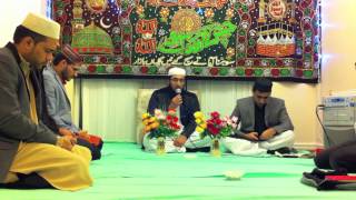 Hafiz Ahsan Amin Recitating Holy Quran Adnan house Mehfil-e-Milad 08-03-2012