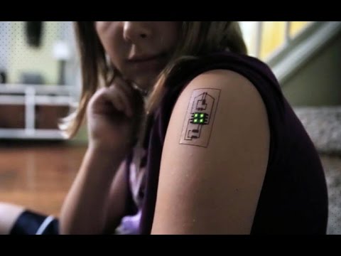 Tomorrow Daily - 'Tech Tats' are temporary biosensors with cyborg style, Ep. 278 - UCOmcA3f_RrH6b9NmcNa4tdg