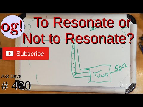 To Resonate or Not to Resonate? (#480)