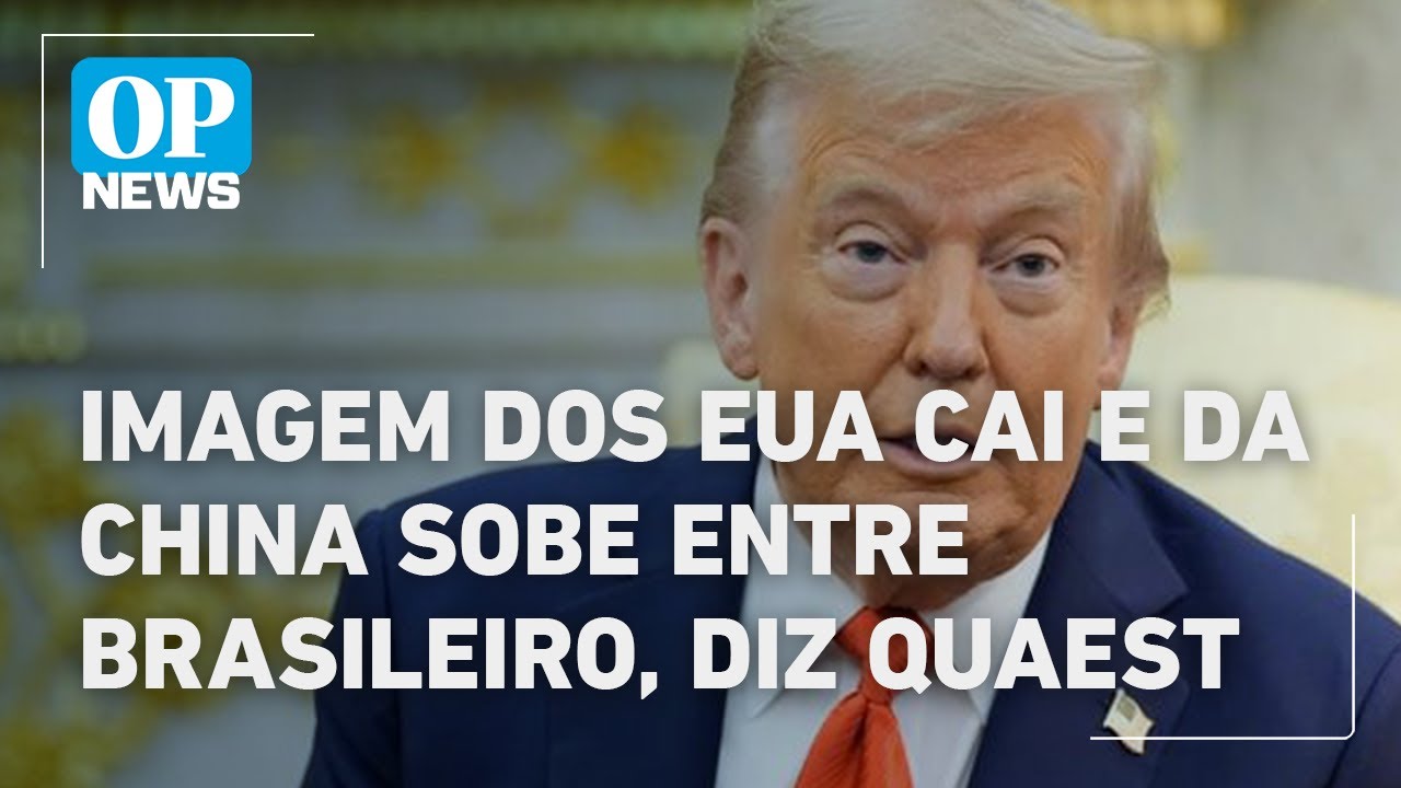 Quaest Após tarifaço imagem dos EUA cai e da China sobe entre brasileiros | O POVO NEWS