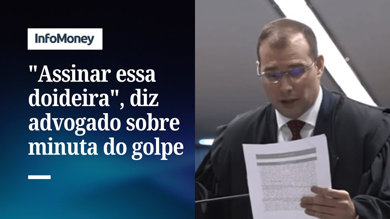 Tentativa de golpe: “grupo levaria Bolsonaro a assinar essa doideira” | InfoMoney News