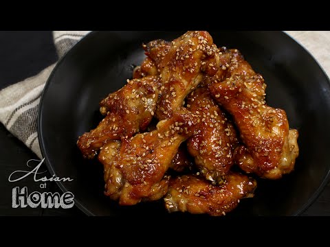 Asian at Home |  Sesame Chicken Wings - UCIvA9ZGeoR6CH2e0DZtvxzw