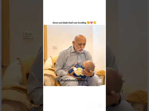 kivan and dada Dadi cute bonding 😘💗🫣#rajabfamily #editing