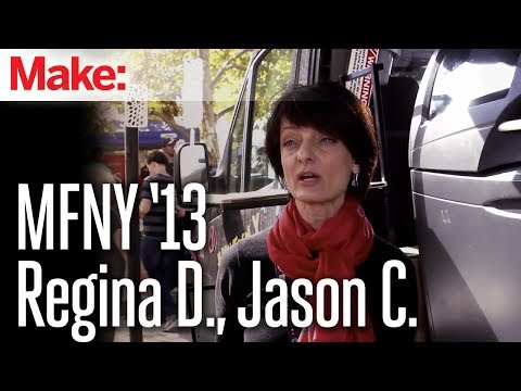 Regina Dugan + Jason Chua at the World Maker Faire New York 2013 - UChtY6O8Ahw2cz05PS2GhUbg