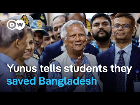 Muhammad Yunus welcomes a 'second independence' for Bangladesh | DW News