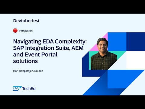 ? Navigating EDA Complexity: SAP Integration Suite Advanced Event Mesh and Event Portal Solutions