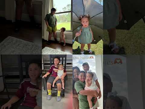 Our babies #familyoffour #babygirl #boymom #mom #dad #blessings