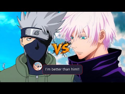 Gojo VS Kakashi: You Provoke Him & He Snaps