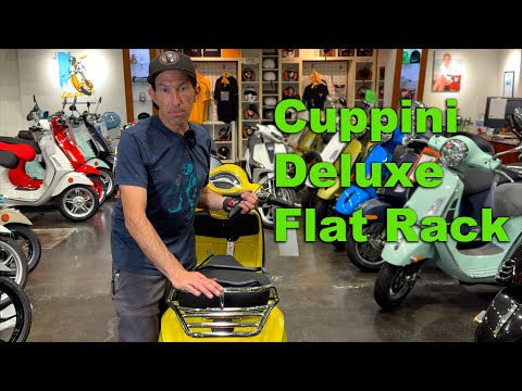 Cuppini Deluxe Flat Rack for the Primavera and Sprint