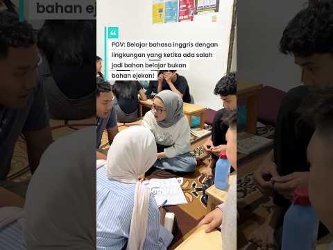 BELAJAR BARENG TANPA ADA YANG JUDGE! #kampunginggrisbandung #kursusbahasainggrisbandung