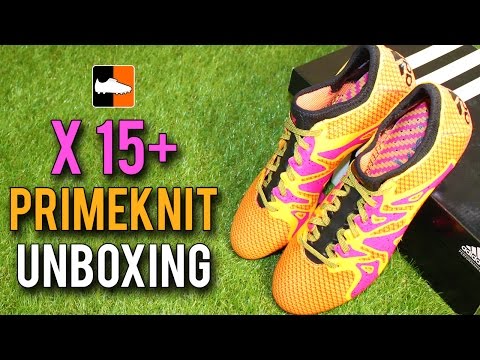 Solar Gold X15+ Primeknit Unboxing | Luis Suárez's adidas Football Boots - UCs7sNio5rN3RvWuvKvc4Xtg