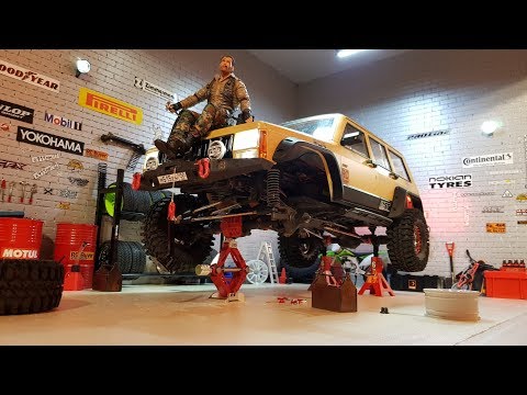 Гараж за 500р. Вкладываю еще 500р. и провожу освещение.  (rc scale garage) - UCvsV75oPdrYFH7fj-6Mk2wg