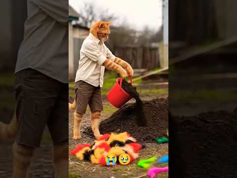 #catlovers #aicat #kitty #catvideos #poorcat #cat #meow #funny #ai #shortstory #shorts #tiktokvideo