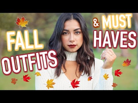 Fall Outfits & Fall Must Haves! Fall 2017 - UCrcYxVSkBgg9szDSwwZaNwg