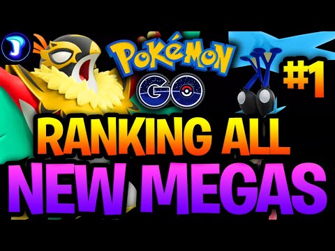 The BEST MEGA! Ranking EVERY *NEW* MEGA Evolutions for Pokemon GO from Legend ZA!