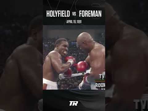 #georgeforeman’s chin withstood these combos from #evanderholyfield 😳 #boxing