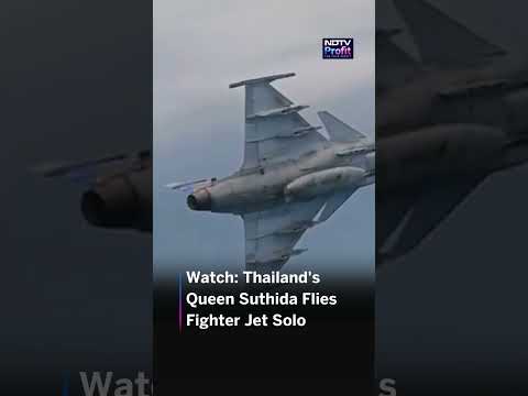 Watch: Thailand's Queen Suthida becomes The First Reigning Queen to Be A Fighter Pilot