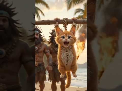 When Picnic Plan of Fat Orange Cat gone wrong 😭😞 #aishorts #ai #aiwithzunair #greenscreen #shorts