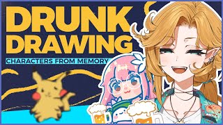 【DRUNK DRAWING FROM MEMORY】Pekachoo【Dokibird】