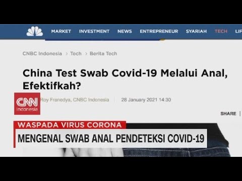 Mengenal Swab Anal Pendeteksi Covid-19