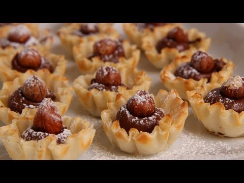 Nutella Tartlets - Laura Vitale - Laura in the Kitchen Episode 321 - UCNbngWUqL2eqRw12yAwcICg