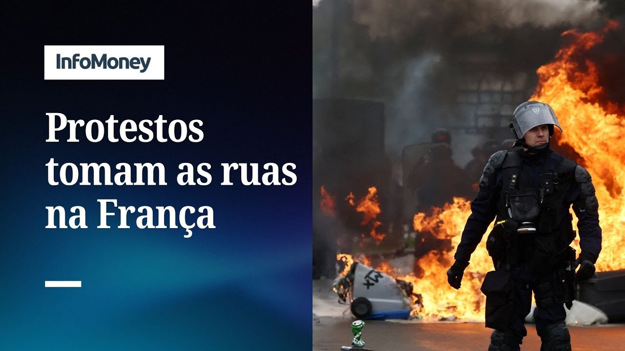Manifestantes tentam Bloquear Tudo na França e muitos são presos | InfoMoney News