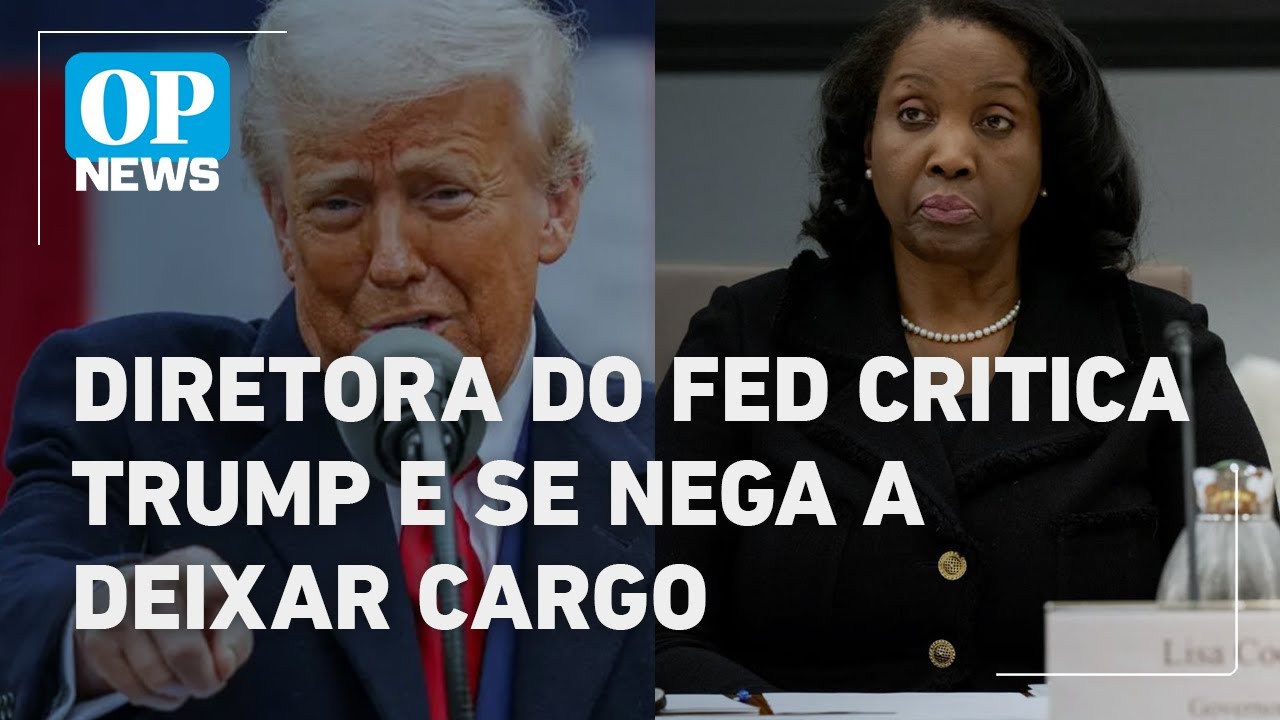 Diretora do Fed se nega a deixar cargo e diz que Trump não pode demiti-la l O POVO News
