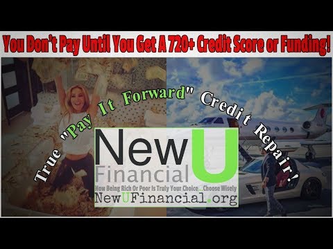 New U Financial - "Pay It Forward" Credit Repair Program