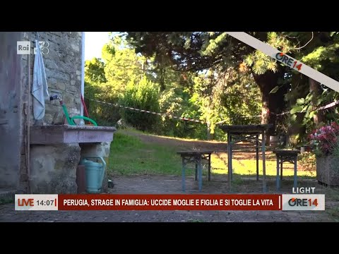 Strage familiare a Perugia, uccide moglie e figlia e si toglie la vita - Ore 14 del 11/09/2024