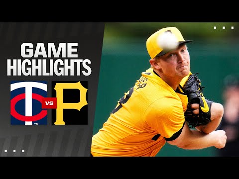 Twins vs. Pirates Game Highlights (6/7/24) | MLB Highlights video clip