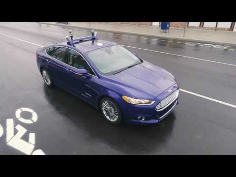 Ford Fusion Hybrid Autonomous Research Vehicle Testing