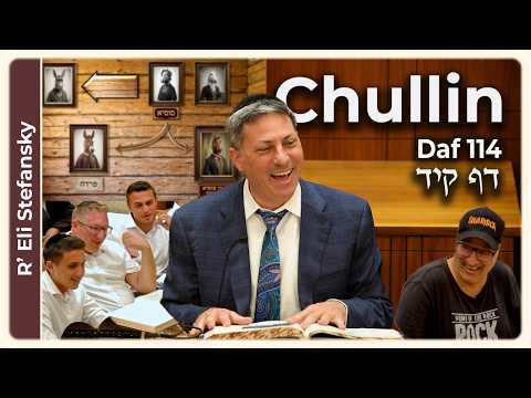 Daf Yomi Chullin Daf 114 by R' Eli Stefansky
