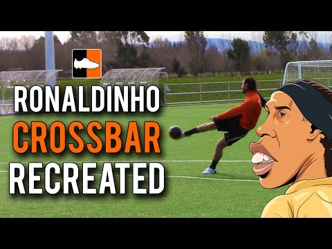 Nike Ronaldinho Crossbar Challenge Recreated "Touch Of Gold" + 50K Subs - UCs7sNio5rN3RvWuvKvc4Xtg