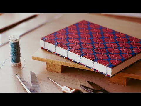 MAKING A SKETCHBOOK | a quiet day of bookbinding ?
