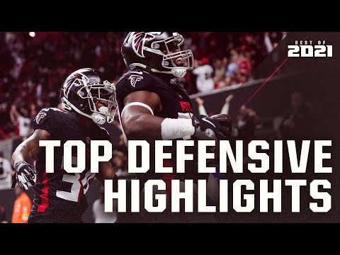 Atlanta Falcons Defensive Highlights | Best of 2021 | Atlanta Falcons | NFL video clip