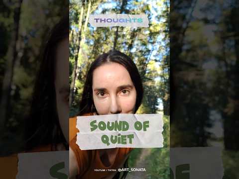 listen to the silence.#listen #nature #naturelovers #walking #spiritualjourney #quiettime#story