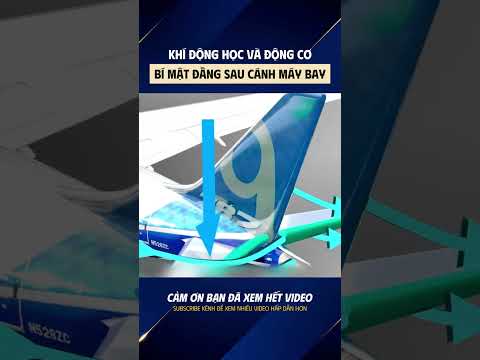 Khí động học và động cơ, bí mật đằng sau cánh máy bay #congnghe #vatly #maybay #dongco #khidonghoc