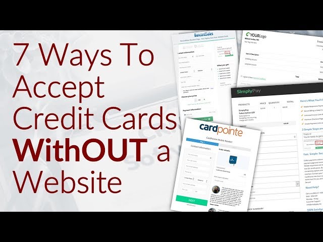 How to Accept Online Credit Card Payments