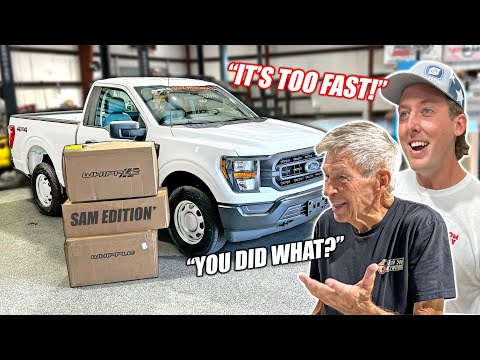 Surprising Sam: Supercharger Upgrade for F-150 Before Six Summer Race