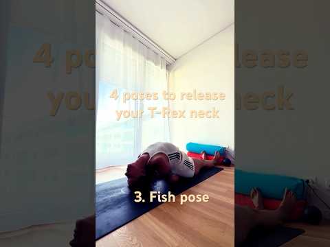4 poses to fix bad posture 🦖 | HALASANA | KiralYoga Studio Lausanne