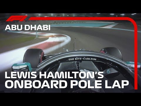 Lewis Hamilton's Onboard Pole Lap | 2019 Abu Dhabi Grand Prix | Pirelli