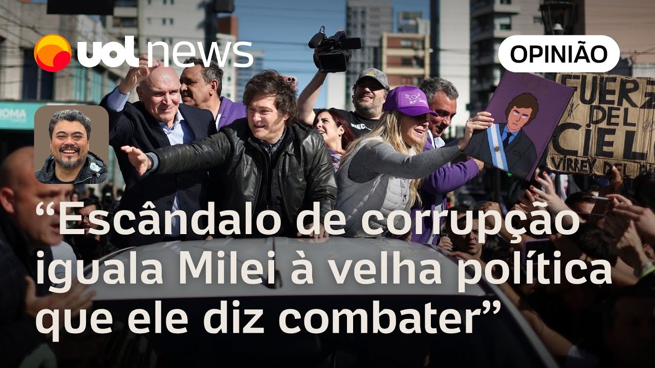 Escândalo de corrupção envolvendo irmã de Milei o torna igual a quem ele diz combater | Sakamoto