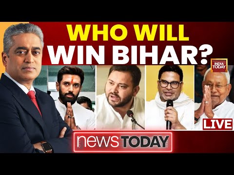 Bihar Election News LIVE: Battleground Bihar With Rajdeep Sardesai | Who Has The Edge In Bihar?