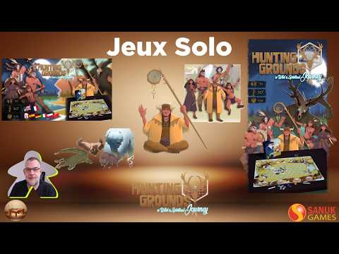 Hunting Grounds - A wild & spiritual Journey | Sanuk Games | jeu de société