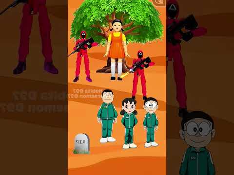 Trò chơi đèn xanh đèn đỏ #doraemon #nobita #trending #viral