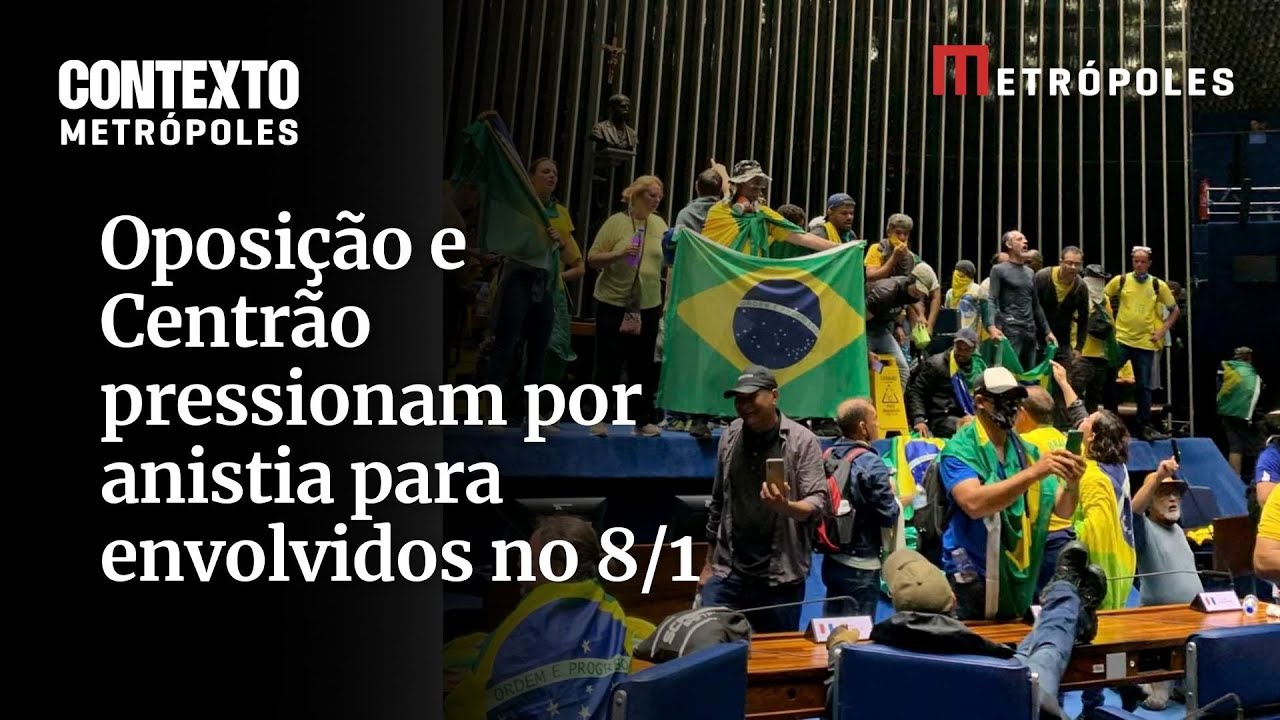 Oposição e Centrão pressionam por anistia para envolvidos no 81